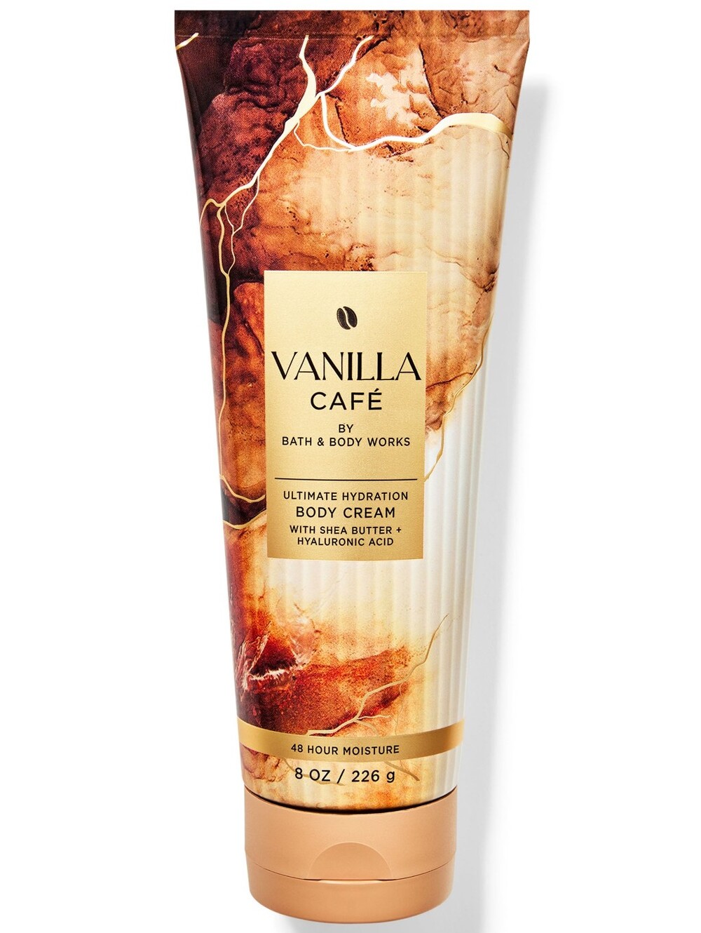 Bath & Body Works Vanilla Café Ultimate Hydration Body Cream 8oz NEW RARE